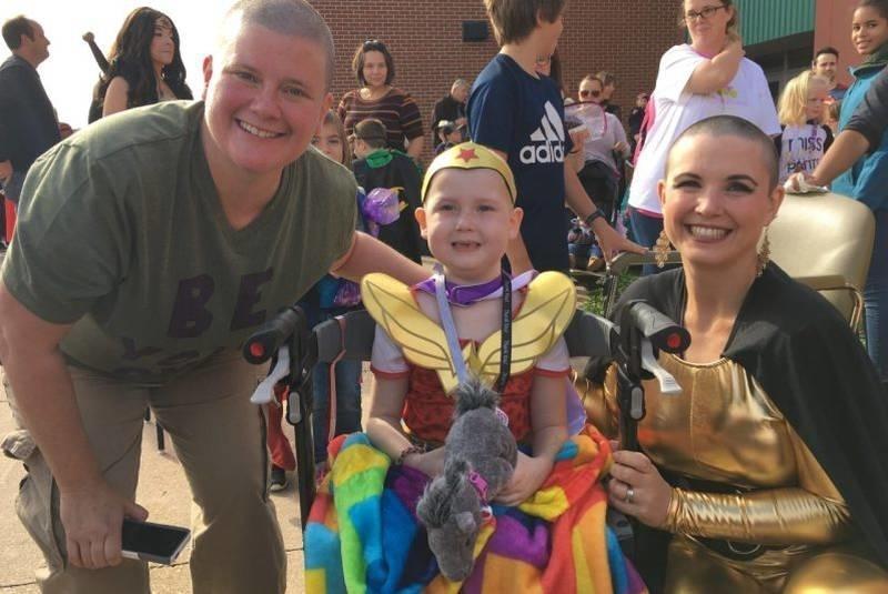 Superheroes Unite For Elementary Student Fighting Lymphoma