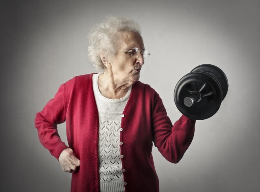 Lifting Weights Helps the Elderly to Maintain Muscle Mass