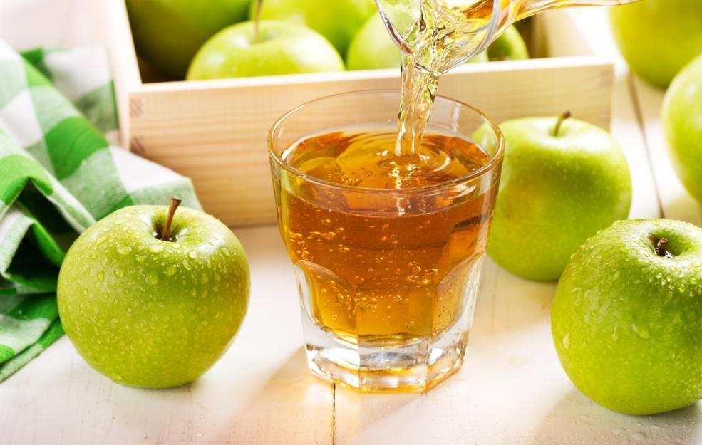 Substitute Apple Juice for Ice Cream