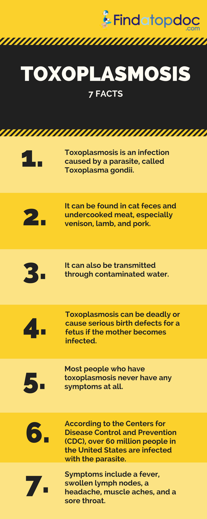 7 Facts About Toxoplasmosis