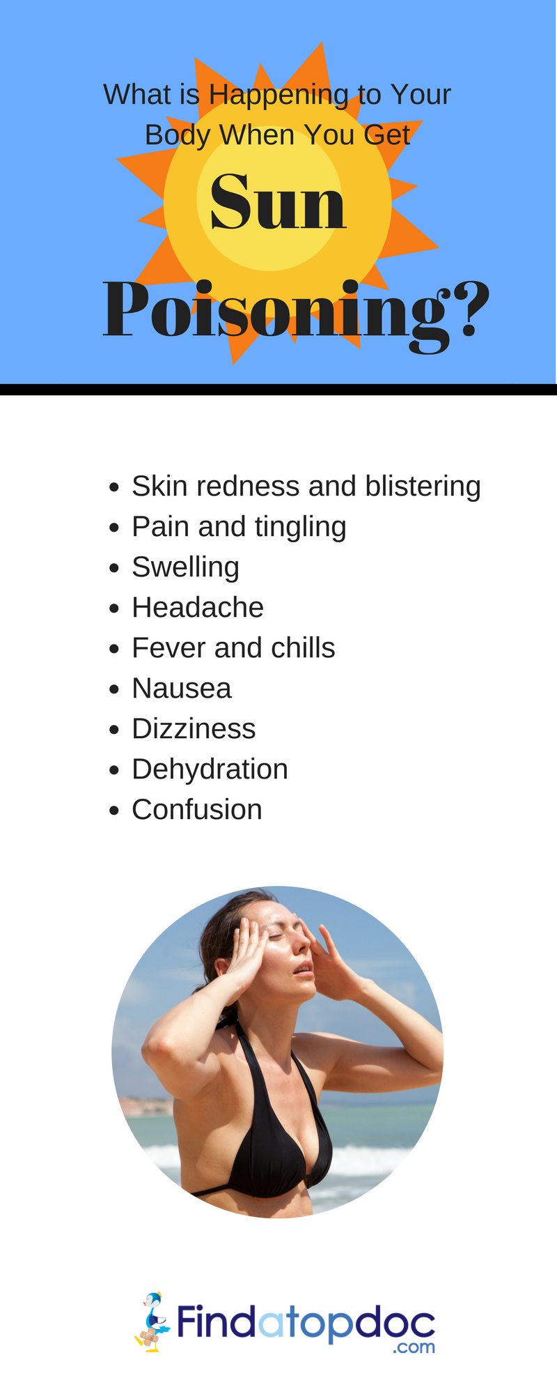 What is Happening to Your Body When You Get Sun Poisoning?